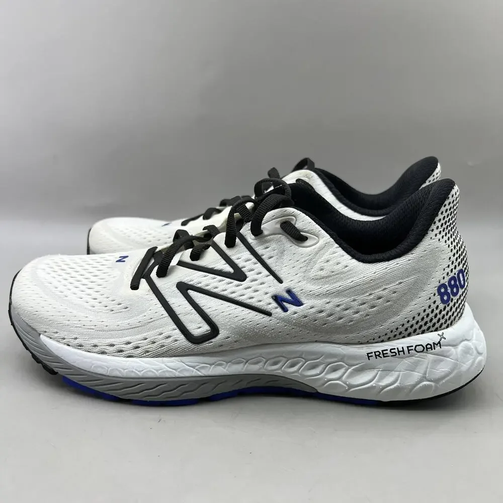New Balance Fresh Foam 880 v13 Running Shoes Men Size 9.5 D White Mesh Sneakers